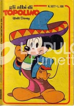 ALBI DELLA ROSA / ALBI DI TOPOLINO #  1077 + BOLLINO