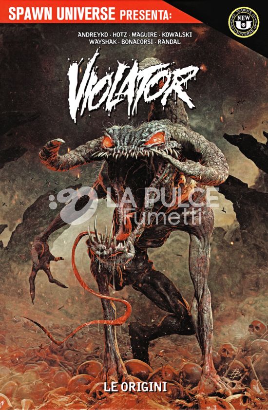 SPAWN UNIVERSE PRESENTA - VIOLATOR: LE ORIGINI