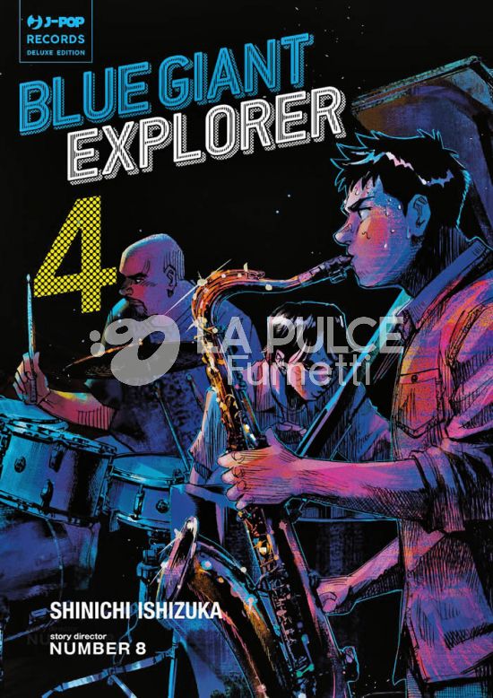 BLUE GIANT EXPLORER #     4 + MINIPOSTER