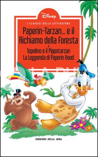 I CLASSICI DELLA LETTERATURA DISNEY - BROSSURATO #     8: PAPERIN-TARZAN E IL RICHIAMO DELLA FORESTA
