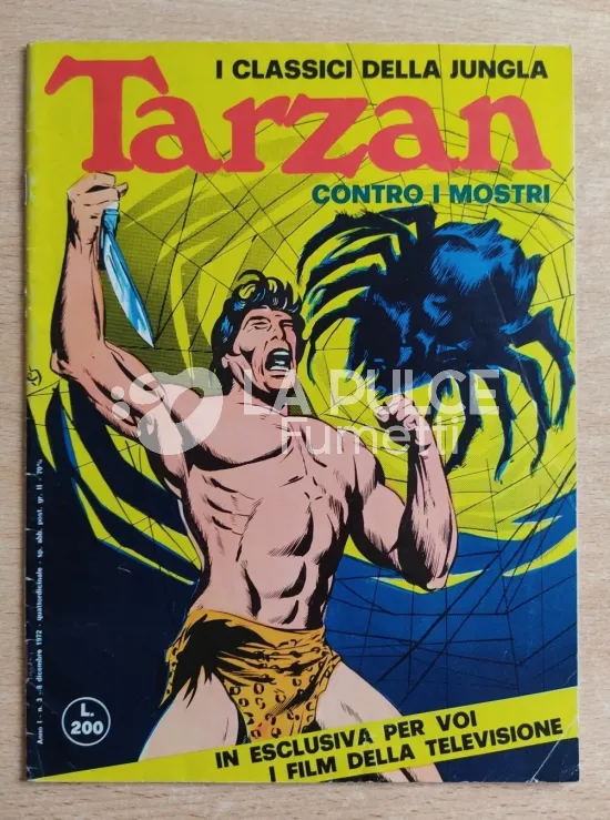 TARZAN - CLASSICI DELLA JUNGLA #     3: TARZAN CONTRO I MOSTRI