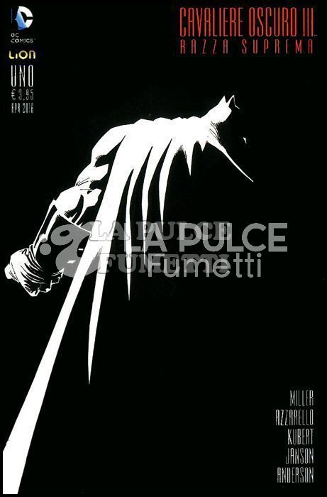 DC MULTIVERSE - BATMAN IL CAVALIERE OSCURO III: RAZZA SUPREMA 1/9 + PREQUEL L'ULTIMA CROCIATA COMPLETA NUOVI ( TUTTE COVER REGULAR )