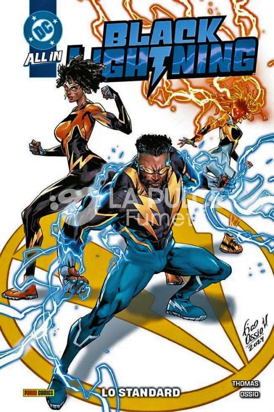 DC COLLECTION INEDITO - BLACK LIGHTNING: LO STANDARD - ALL IN