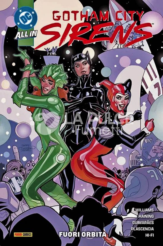 DC COLLECTION INEDITO - GOTHAM CITY SIRENS: FUORI ORBITA - ALL IN