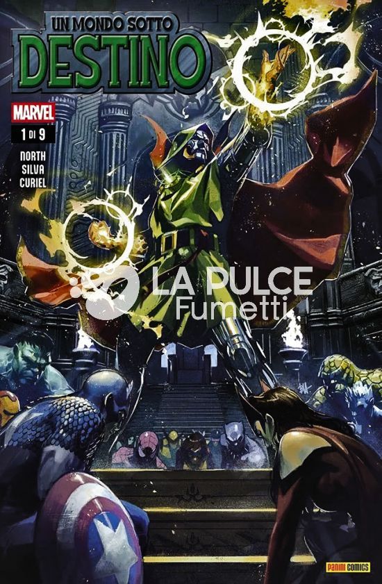 MARVEL MINISERIE - UN MONDO SOTTO DESTINO 1/6 NUOVI ( TUTTE COVER REGULAR - N 3 ESAURITO )