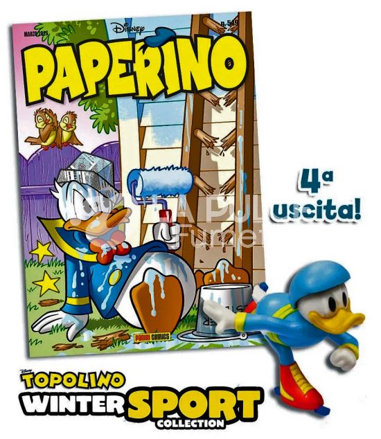 SUPER ALMANACCO PAPERINO SERIE  3 PAPERINO #   549 + WINTER SPORT COLLECTION 4 (DI 4) - PAPERINO
