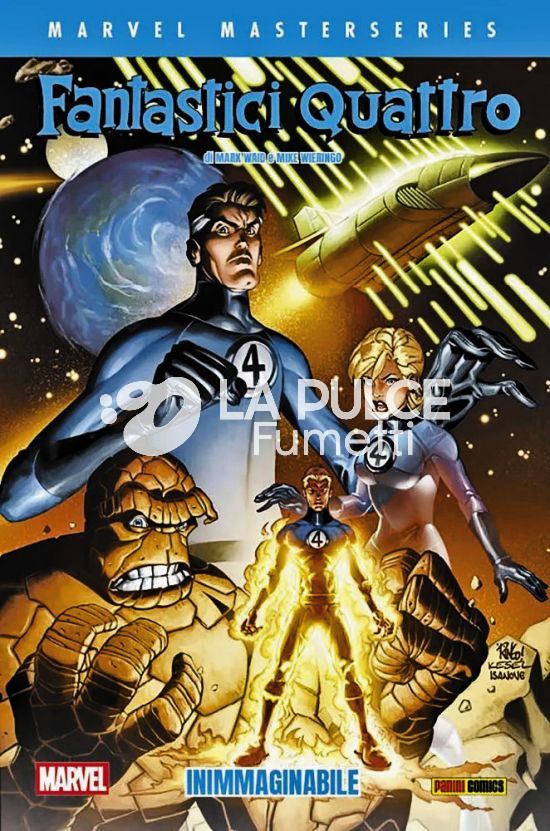 MARVEL MASTERSERIES - FANTASTICI QUATTRO DI MARK WAID E MIKE WIERINGO 1/2 COMPLETA NUOVI