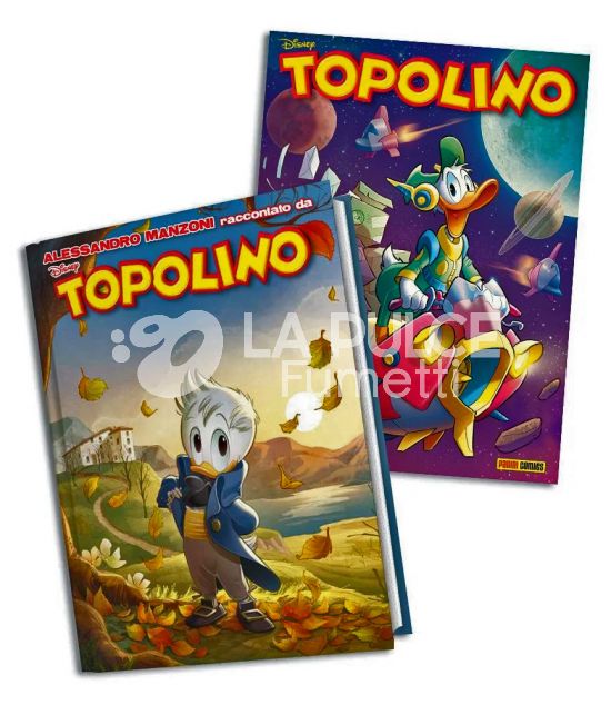 TOPOLINO LIBRETTO #  3667 + TOPOLIBRO ALESSANDRO MANZONI RACCONTATO DA TOPOLINO