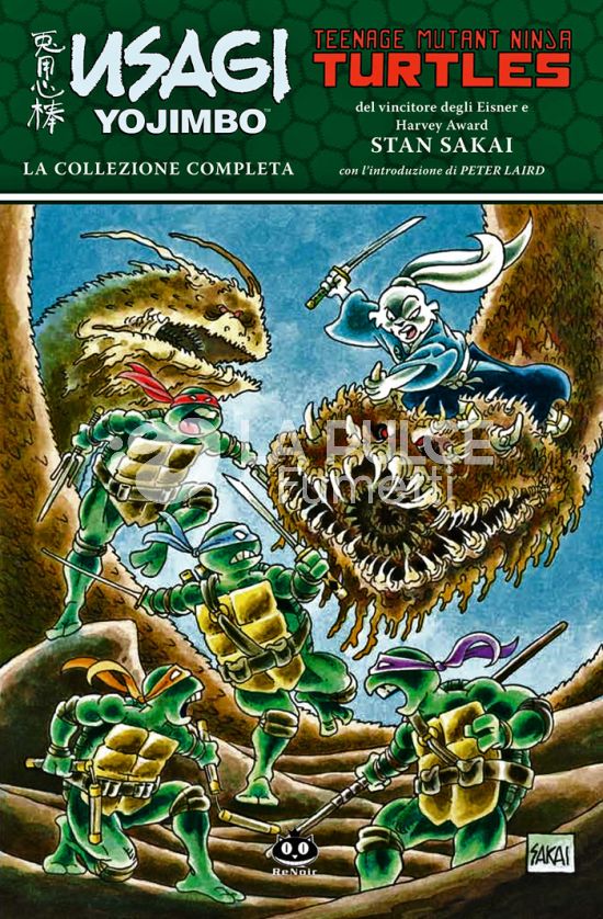 USAGI YOJIMBO/TEENAGE MUTANT NINJA TURTLES - LA COLLEZIONE COMPLETA
