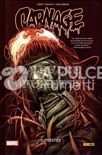 MARVEL COLLECTION INEDITO - CARNAGE 1/3 PRIMA SERIE COMPLETA