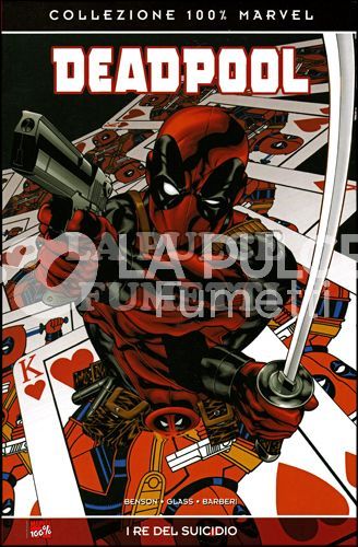 100% MARVEL - DEADPOOL  1/2 I RE DEL SUICIDIO ORIGINALE COMPLETA