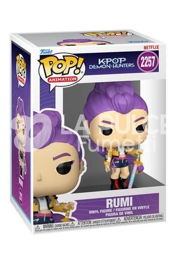 K-POP DEMON HUNTERS: RUMI - VINYL FIGURE #  2257 - POP FUNKO ANIMATION