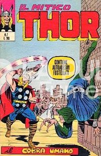 THOR #     7: IL COBRA UMANO - SENZA ADESIVI  SPILLETTE ARRUGGINITE