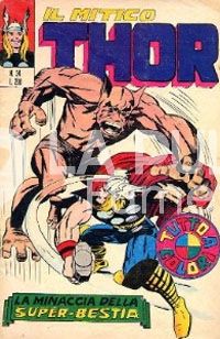 THOR #    34: LA MINACCIA DELLA SUPER-BESTIA - DI BUSTA