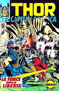 THOR #   188: LA FENICE DELLA LIBERTA - CON ADESIVI