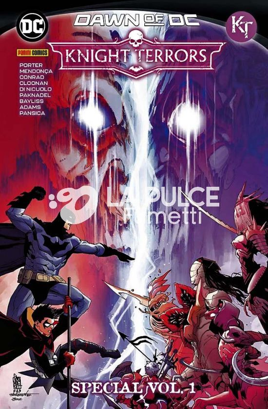 KNIGHT TERRORS SPECIAL 1/3 COMPLETA NUOVI - DAWN OF DC