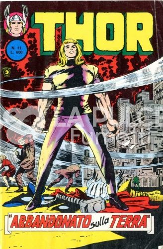 THOR SECONDA SERIE #    11: ABBANDONATO SULLA TERRA