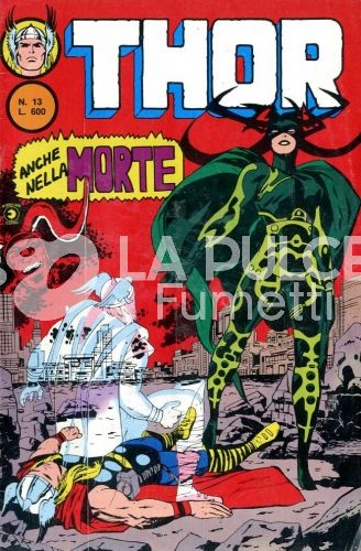 THOR SECONDA SERIE #    13: ANCHE NELLA MORTE