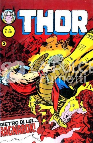 THOR SECONDA SERIE #    17: DIETRO DI LUI RAGNAROK