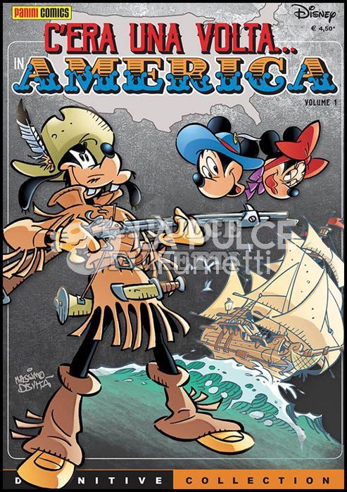 C'ERA UNA VOLTA... IN AMERICA 1/4 COMPLETA NUOVI ( 1/2 DISNEY DEFINITIVE COLLECTION BROSSURATI + 3/4 LE SERIE IMPERDIBILI CARTONATI )