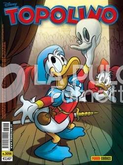 TOPOLINO LIBRETTO #  3056 +  NO MAZZO CARTE PARTE 2 DI 3 ROSSO