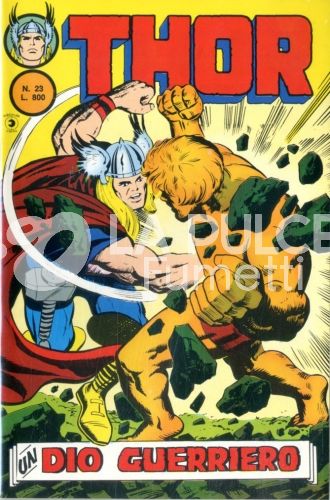 THOR SECONDA SERIE #    23: UN DIO GUERRIERO