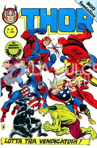 THOR SECONDA SERIE #    27: LOTTA TRA VENDICATORI!