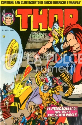 THOR SECONDA SERIE #    36: IL PRIGIONIERO DEL DOTTOR DESTINO!