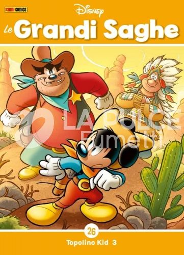 LE GRANDI SAGHE #    26 -  TOPOLINO KID 3