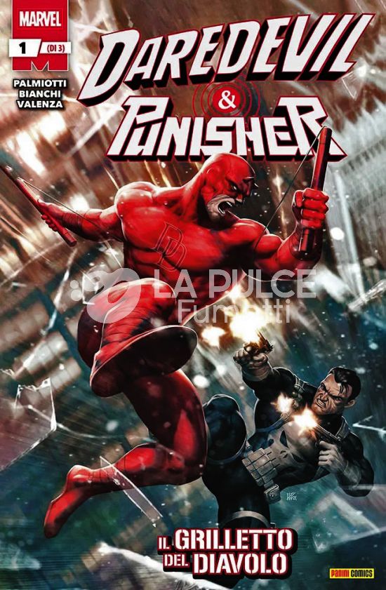 DEVIL E I CAVALIERI MARVEL #   173 - DAREDEVIL/PUNISHER: IL GRILLETTO DEL DIAVOLO 1 (DI 3)