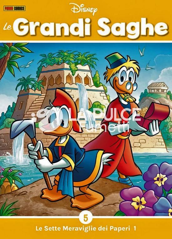 LE GRANDI SAGHE - LE SETTE MERAVIGLIE DEI PAPERI 1/2 COMPLETA