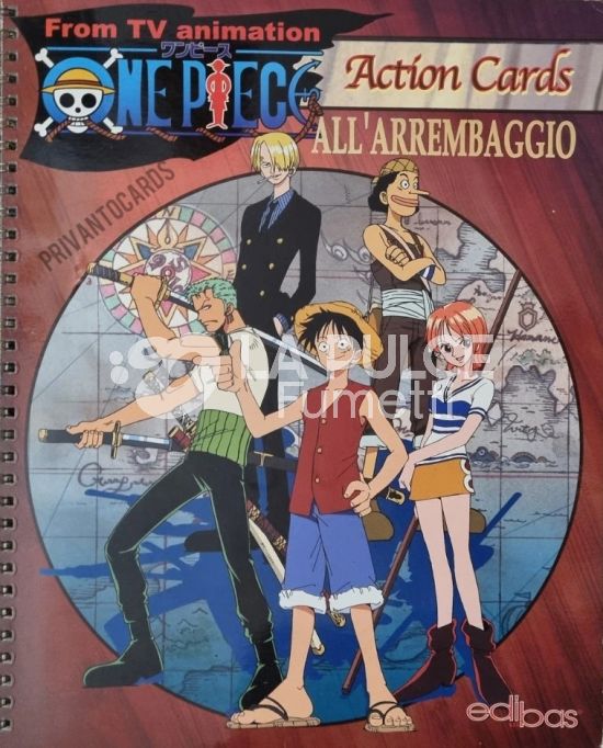 BIG DREAM #     3 - ONE PIECE ALL'ARREMBAGGIO ACTION CARDS ALBUM + 32 CARDS DI 48 ( MANCANO CARD 33/48 )