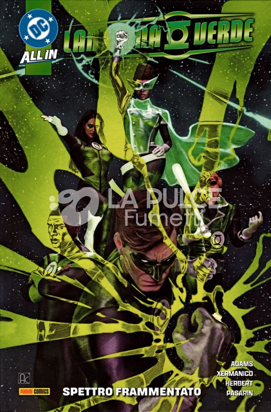 DC COLLECTION INEDITO - LANTERNA VERDE - HAL JORDAN #     5: SPETTRO FRAMMENTATO - ALL IN