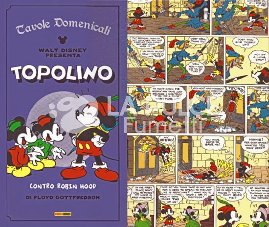 DISNEY CLASSIC #    21 - TOPOLINO DI FLOYD GOTTFREDSON TAVOLE DOMENICALI 2: TOPOLINO CONTRO ROBIN HOOD