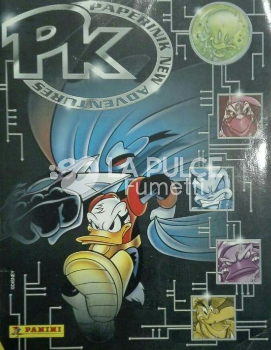 PK PAPERINIK NEW ADVENTURES ALBUM + 144 + 20 DI 155 + 26 STICKERS ( MANCANO N 1-8-18-36-37-56-95-123-141-142-150 + A-B-L-M-N-S )