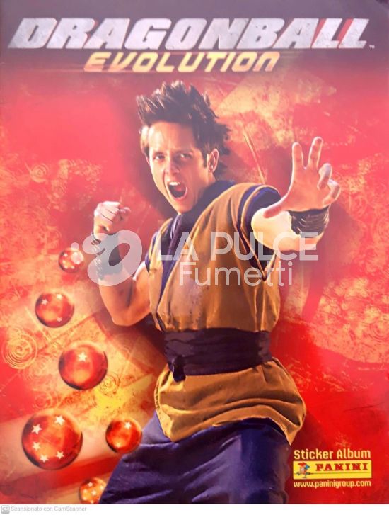 DRAGON BALL EVOLUTION STICKER ALBUM COMPLETO