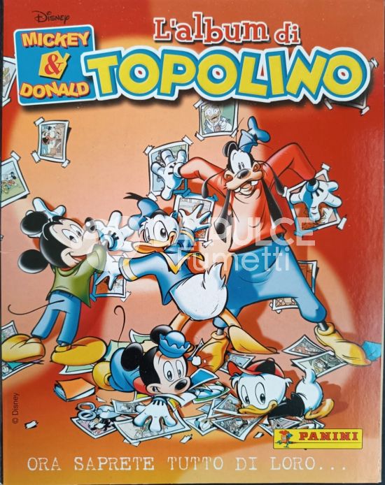 ALBUM DI TOPOLINO COMPLETO + GIOCO