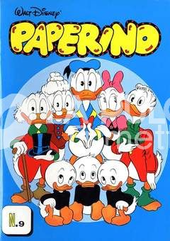 IL FUMETTO : PAPERINO #    9 COPIA NUMERATA  297 SOCI ANAFI