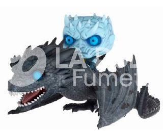 GAME OF THRONES: NIGHT KING & ICY VISERION - VINYL FIGURE #    58 - POP FUNKO RIDES - GLOWS IN THE DARK