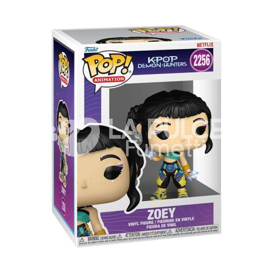 K-POP DEMON HUNTERS: ZOEY - VINYL FIGURE #  2256 - POP FUNKO ANIMATION
