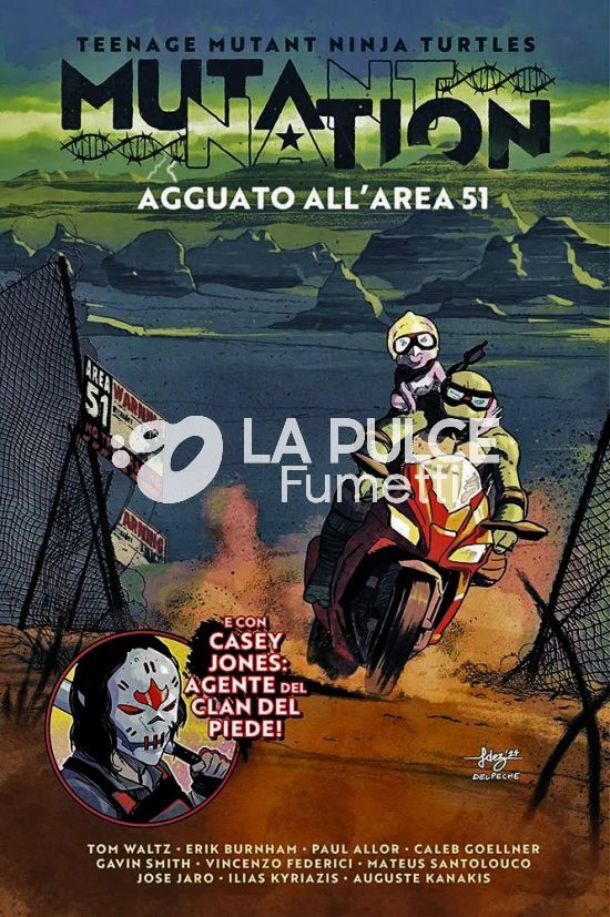 TEENAGE MUTANT NINJA TURTLES - MUTANT NATION 1/2 COMPLETA