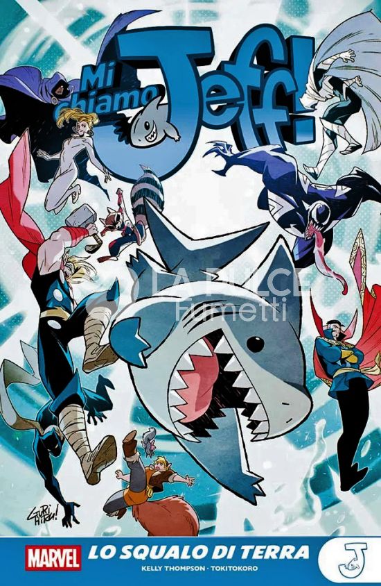 MARVEL YOUNG ADULT - MI CHIAMO JEFF: LO SQUALO DI TERRA