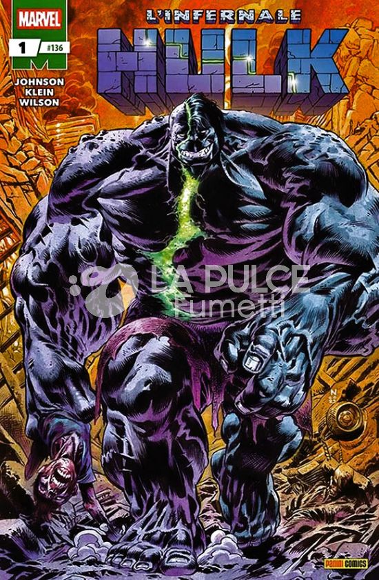 HULK E I DIFENSORI # 136 - L'INFERNALE HULK 1