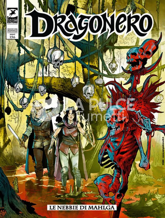 DRAGONERO #   156 - DRAGONERO 6: LE NEBBIE DI MAHLGA