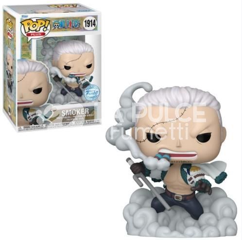 ONE PIECE: SMOKER - VINYL FIGURE #  1914 - POP! FUNKO PLU SPECIAL EDITION