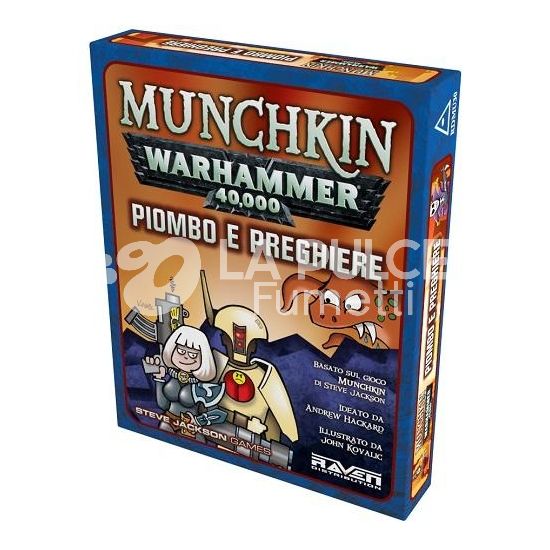 MUNCHKIN WARHAMMER 40.000 - PIOMBO E PREGHIERE (ESPANSIONE)