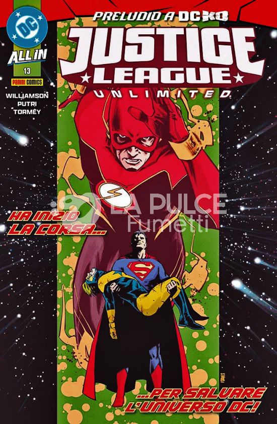 JUSTICE LEAGUE UNLIMITED # 13 - PRELUDIO A DC K.O. - ALL IN