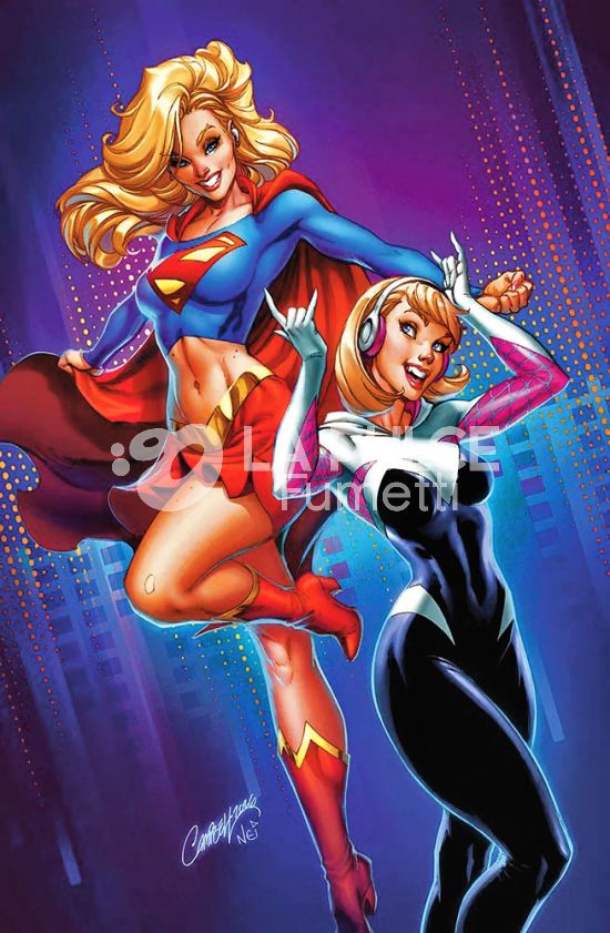 DC BEST SELLER NUOVA SERIE #    54 - SUPERMAN/SPIDER-MAN 1 - VARIANT DI J. SCOTT CAMPBELL