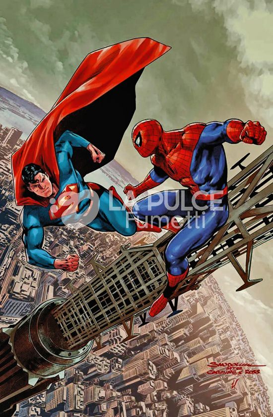 DC BEST SELLER NUOVA SERIE # 54 - SUPERMAN/SPIDER-MAN 1 - VARIANT DI RAFA SANDOVAL