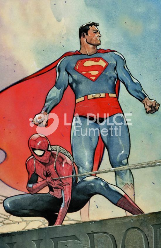 DC BEST SELLER NUOVA SERIE #    54 - SUPERMAN/SPIDER-MAN 1 - INCENTIVE VARIANT DI OLIVIER COIPEL